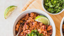 Instant Pot Rice & Beans (Only 5 Ingredients!)