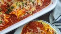 Four Cheese Spinach Manicotti Four Cheese Spinach Manicotti