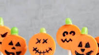 easy Jack O' Lantern candy pops easy Jack O' Lantern candy pops