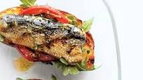 Grilled Sardine, Tomato, and Mint Bruschetta Grilled Sardine, Tomato, and Mint Bruschetta