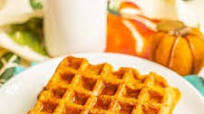 Healthy pumpkin waffles Healthy pumpkin waffles