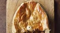 Spiced braised beef pie Spiced braised beef pie
