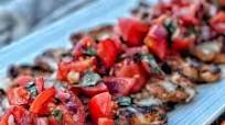 Grilled Bruschetta Chicken Grilled Bruschetta Chicken