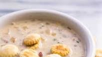 Clam Chowder with Corn Clam Chowder with Corn