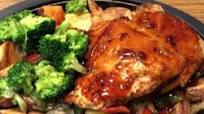 Denny’s Copycat Bourbon Chicken Skillet Denny’s Copycat Bourbon Chicken Skillet