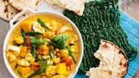 Creamy chickpea and vegetable curry Creamy chickpea and vegetable curry