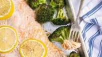 Baked Salmon and Broccoli Baked Salmon and Broccoli