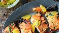 Broiled Lemon-Honey Arctic Char With Citrus Sauce Broiled Lemon-Honey Arctic Char With Citrus Sauce