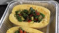 Baked Stuffed Spaghetti Squash Baked Stuffed Spaghetti Squash