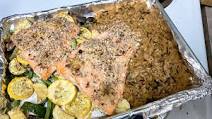 Steelhead Trout Sheet Pan Dinner Steelhead Trout Sheet Pan Dinner