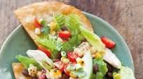 Chicken Tostada Salad Chicken Tostada Salad