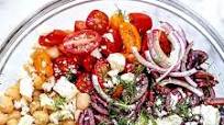 Greek Chickpea Salad Greek Chickpea Salad