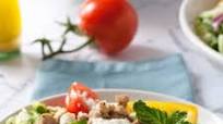 Quick Greek Gryos Salad Quick Greek Gryos Salad