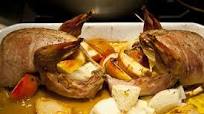 “Blue Grouse with Roasted Apples and Pears” “Blue Grouse with Roasted Apples and Pears”