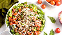 Bruschetta Burger Bowl Bruschetta Burger Bowl
