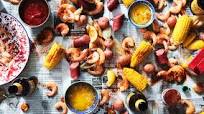 Seafood Boil With Shrimp, Corn, and Sausage Seafood Boil With Shrimp, Corn, and Sausage