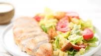 Ditalini Chicken Caesar Salad with Parmesan croutons Ditalini Chicken Caesar Salad with Parmesan croutons