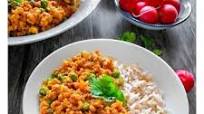 Quick Curried Turkey Rice Bowl - Ground Turkey Curry #ketorecipe Quick Curried Turkey Rice Bowl - Ground Turkey Curry #ketorecipe
