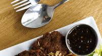 Spicy fried minced pork patties (Larb Tod) Spicy fried minced pork patties (Larb Tod)