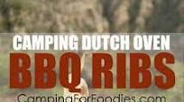 Camping Dutch Oven BBQ Ribs Recipe Camping Dutch Oven BBQ Ribs Recipe
