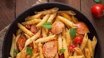 One Pot Kiełbasa with Pasta and Tomatoes One Pot Kiełbasa with Pasta and Tomatoes