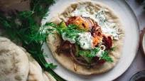 Harissa Salmon Gyros Harissa Salmon Gyros
