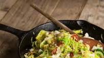 Savoy cabbage thoran with sticky jasmine rice Savoy cabbage thoran with sticky jasmine rice