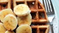 Healthy Banana Chocolate Chip Quinoa Flour Waffles Healthy Banana Chocolate Chip Quinoa Flour Waffles