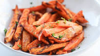 Crispy Air Fryer Sweet Potato Fries Recipe Crispy Air Fryer Sweet Potato Fries Recipe