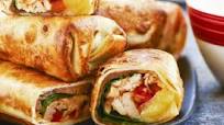 Chicken and cheese chimichangas Chicken and cheese chimichangas