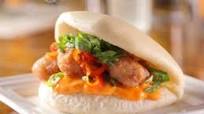 Mochiko Fried Chicken Bao with Gochujang Aioli Mochiko Fried Chicken Bao with Gochujang Aioli