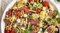 Easy Italian Pasta Salad with Salami Easy Italian Pasta Salad with Salami