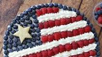 American Flag Fruit Pizza American Flag Fruit Pizza