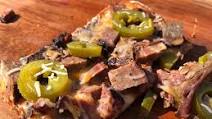 Easy Brisket Pizza on the Weber Q1200 Easy Brisket Pizza on the Weber Q1200