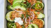 Chicken Enchilada Zucchini Boats Chicken Enchilada Zucchini Boats