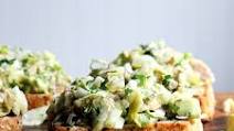Smoked Trout and Avocado Salad Toasts Smoked Trout and Avocado Salad Toasts