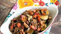 Zucchini, Bacon and Mushroom Saute Zucchini, Bacon and Mushroom Saute