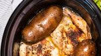 Slow Cooker Cornish Game Hens and Baked Potatoes Slow Cooker Cornish Game Hens and Baked Potatoes
