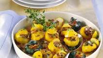 Feta-Stuffed Pattypan Squash Feta-Stuffed Pattypan Squash