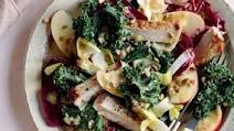 Pork Chop, Radicchio and Apple Salad With Dijon Vinaigrette Pork Chop, Radicchio and Apple Salad With Dijon Vinaigrette