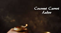 Coconut carrot ladoo Coconut carrot ladoo