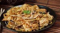 Noodles with Chop Suey Noodles with Chop Suey