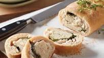 Chicken Alfredo Stromboli Chicken Alfredo Stromboli