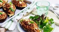 Italian stuffed eggplant Italian stuffed eggplant