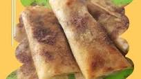 Lumpia Pisang Cokelat Panggang Lumpia Pisang Cokelat Panggang
