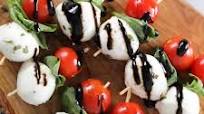 Mini Caprese Skewers Mini Caprese Skewers