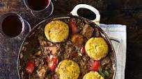 Brazilian pork stew with corn dumplings Brazilian pork stew with corn dumplings