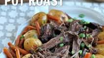 Easy Balsamic Crock pot Pot Roast Recipe Easy Balsamic Crock pot Pot Roast Recipe