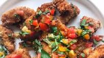 Bruschetta Fish Sticks Bruschetta Fish Sticks