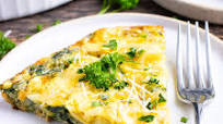 Crustless Spinach Quiche Crustless Spinach Quiche